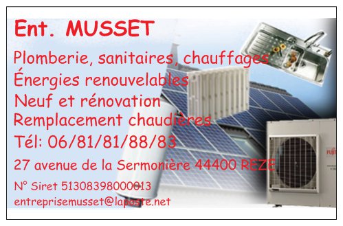 Logo de Musset entreprise